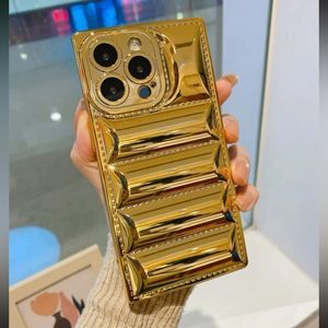 Plating Square gold iPhone 11 Pro Max Case